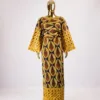 Luxuriously Embellished Mix And Match Patterned Iro And Buba Set