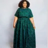 All-Embellished Coco Top And Skirt Set