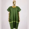 Embellished Danshiki Dress (Green)