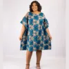 Well-Embellished Yemisi Cold-Shoulder Bubu Dress