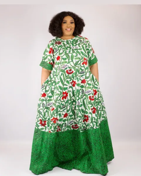 Lavishly Embellished Hassana Mix And Match Dress