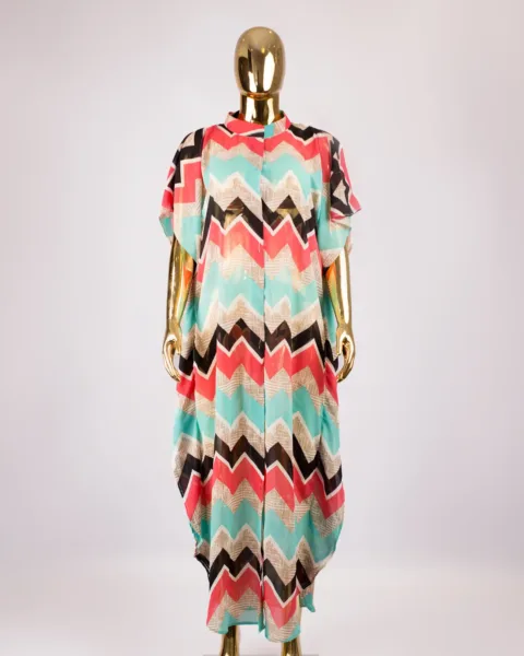 Hallie Shirt Dress Bubu - (No Embellishments)