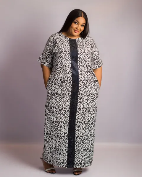 Becca Dress With Bedazzled Middle Panel Only