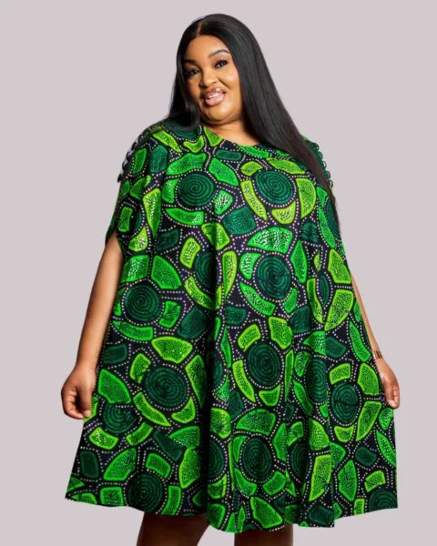 Embellished Amaka Dress (Lemon Mix)